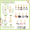 Cat Stitch Markers HJEW-AB00278-2