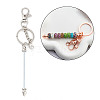 Metal Beadable Keychains KEYC-D288-02P-1