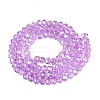 Baking Paint Glass Beads Strands EGLA-Q120-A-A01-2
