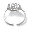 304 Stainless Steel Constellation Rings for Women RJEW-U024-01P-06-3