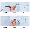 SUNNYCLUE Teardrop Charm Jewelry Set DIY Making Kit DIY-SC0017-59-4