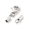 Anti-Tarnish 925 Sterling Silver Lobster Claw Clasps STER-P055-03B-P-2