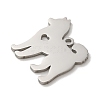 Non-Tarnish 304 Stainless Steel Pendants LS-STAS-O005-13P-2