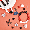 CHGCRAFT DIY Beads Jewelry Making Finding Kit for Halloween DIY-CA0005-53-4