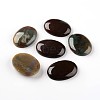 Oval Natural Indian Agate Cabochons G-I171-30x40mm-12-1