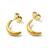 304 Stainless Steel Stud Earing for Women Men STAS-P319-34G-1