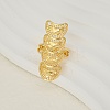 Elegant and Luxurious European Style Brass Cuff Rings for Women QT0315-3-1