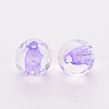 Transparent Acrylic Beads TACR-S154-11A-47-3