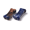 Natural Sodalite Dog Bone Shape Sculptures DJEW-G033-01A-06-3