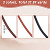 3 Styles Cowhide Leather Cord WL-AR0001-06-2