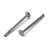 Titanium Stud Earring Findings FIND-R096-01A-P-2