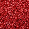 8/0 Baking Paint Glass Seed Beads SEED-M012-02A-42-3