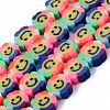 Handmade Polymer Clay Beads Strands X-CLAY-N008-003-1