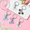 Alloy Enamel Keychains KEYC-YW00010-01-4