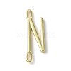 Rack Plating Brass Connector Charms KK-P245-07G-N-1