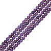 1 Strand Natural Lepidolite/Purple Mica Stone Beads Strands G-ME0001-35-1
