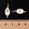 Handmade Porcelain Pendants KK-P242-19G-02-1-3