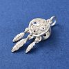 925 Sterling Silver Pendants STER-E071-03S-04-2