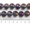 Electroplate Glass Bead Strands EGLA-J140-FR01-14mm-2