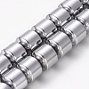 Magnetic Synthetic Hematite Beads Strands G-G826-05A-8mm-1