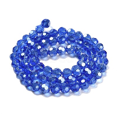 Transparent Glass Beads LS-EGLA-A035-T10mm-B21-1