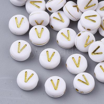 Plating Acrylic Beads LS-X-PACR-R242-01V-1