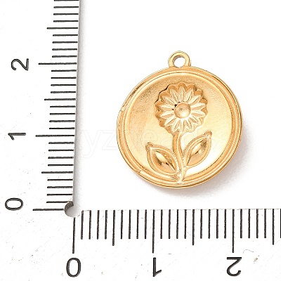 304 Stainless Steel Enamel Pendants SA-CBA46B2-01G-1