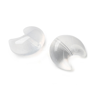 Baking Paint Transparent Glass Beads DGLA-F003-01C-1