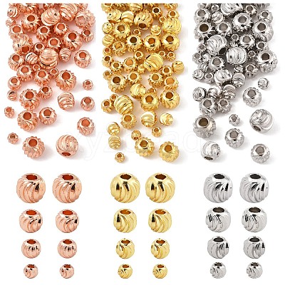 20Pcs Brass Spacer Beads KK-YW0003-18A-P-1