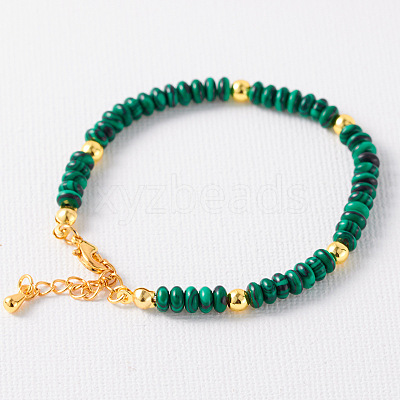 Simple Design Synthetic Malachite Beaded Bracelets for Women JH7309-4-1