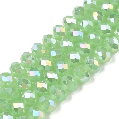 Electroplate Glass Beads Strands LS-EGLA-A044-J8mm-B01-1