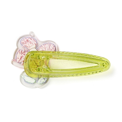 Flower Acrylic Alligator Hair Clips LS-OHAR-H002-01E-1