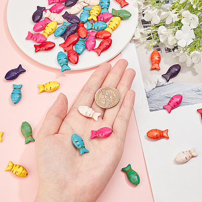 DIY Ocean Themed Stretchy Bracelet Making Kits DIY-SC0014-24-1