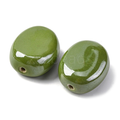 Handmade Polymer Clay Beads PORC-K005-01-1