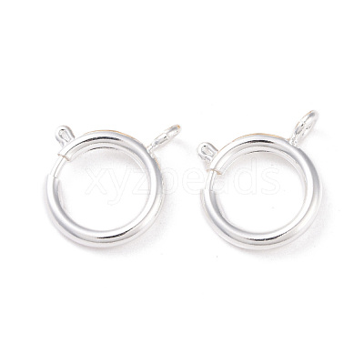 Eco-friendly Brass Spring Ring Clasps KK-D082-01D-S-1