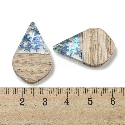 Wooden Pendants FIND-B042-12B-1