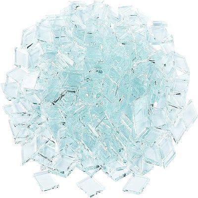 Transparent Glass Cabochons GLAA-FG0001-02-1