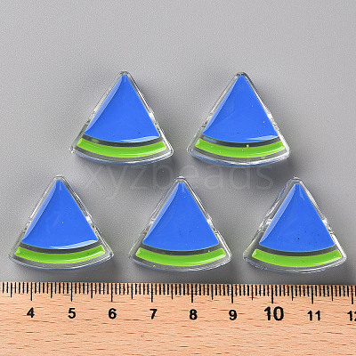 Transparent Enamel Acrylic Beads LS-TACR-S155-001K-1