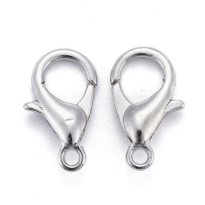 Zinc Alloy Lobster Claw Clasps E102-1