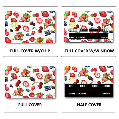 PVC Plastic Waterproof Card Stickers DIY-WH0432-081-1