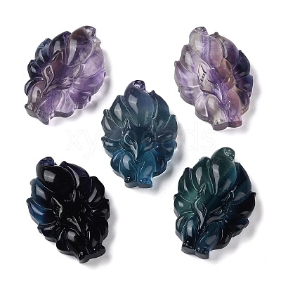 Natural Fluorite Pendants G-M416-03-1