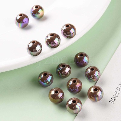 Opaque Acrylic Beads MACR-S370-D10mm-A17-1