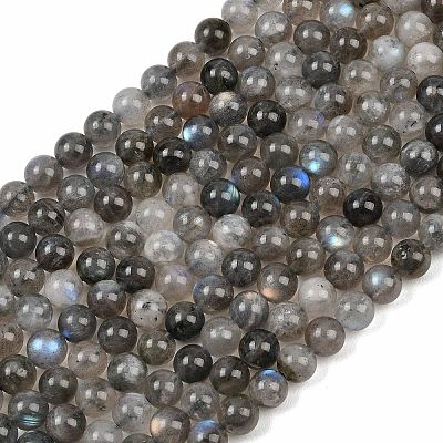 Natural Labradorite Beads Strands G-Z133-A01-7mm-02-1