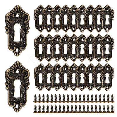 20Pcs Vintage Zinc Alloy Key Signs FIND-PH0028-94AB-1