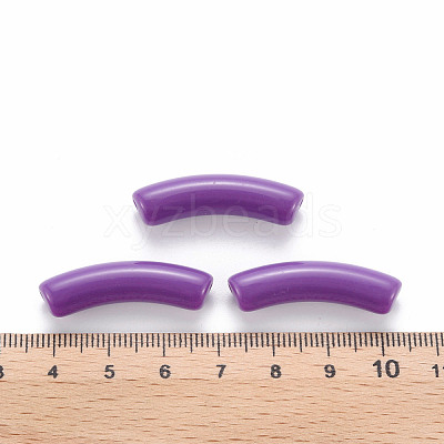 Opaque Acrylic Beads X-MACR-S372-002B-S016-1