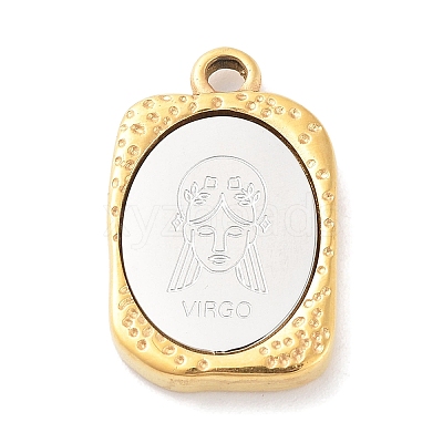 304 Stainless Steel Pendants STAS-F303-A06-1
