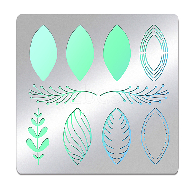 Stainless Steel Cutting Dies Stencils DIY-WH0279-131-1