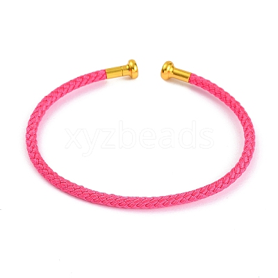 Braided Carbon Steel Wire Bracelet Making MAK-A017-B45-1