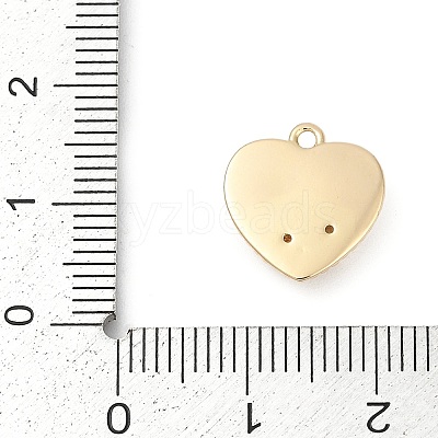 Brass Micro Pave Cubic Zirconia Pendants KK-Z094-01G-02-1