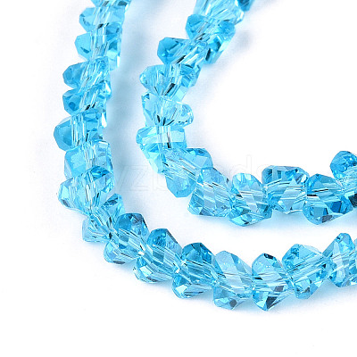 Transparent Glass Beads Strands LS-GLAA-N018-4mm-03-1